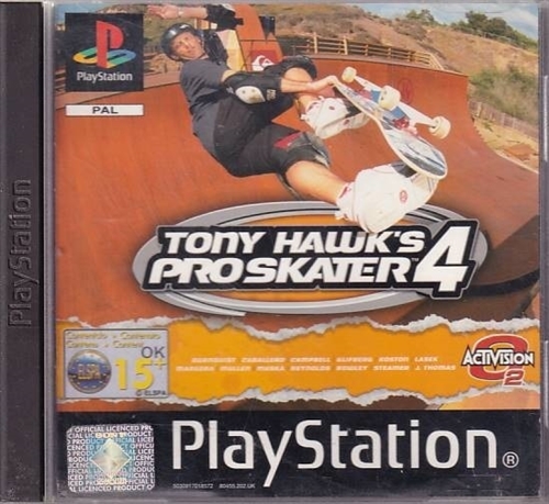 Tony Hawks Pro Skater 4 - PS1 (B Grade) (Genbrug)